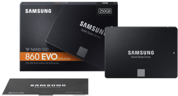 Samsung SSD 860 evo 250 GO