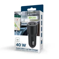 Chargeur voiture USB-C 2 port